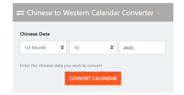 Chinese zodiac lunar calendar converter Horoscopeaz com